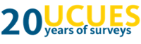 UCUES 20th anniversary logo